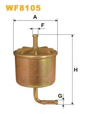 WIX FILTERS WF8105 Паливний фільтр