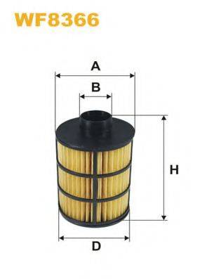 WIX FILTERS WF8366 Паливний фільтр