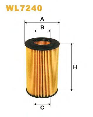 WIX FILTERS WL7240 Масляний фільтр