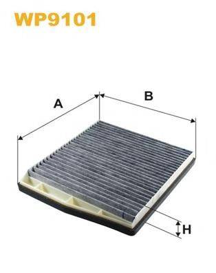 WIX FILTERS WP9101 Фільтр, повітря у внутрішньому просторі