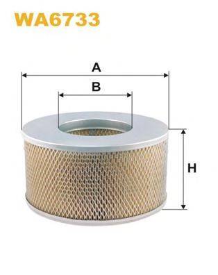 WIX FILTERS WA6733 Повітряний фільтр