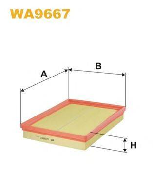 WIX FILTERS WA9667 Повітряний фільтр