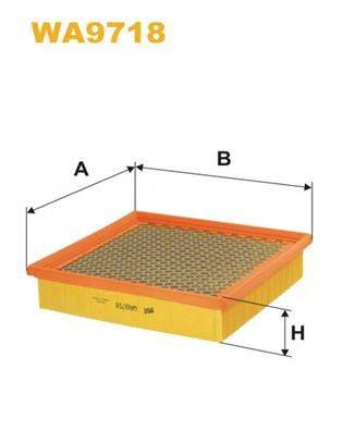 WIX FILTERS WA9718 Повітряний фільтр