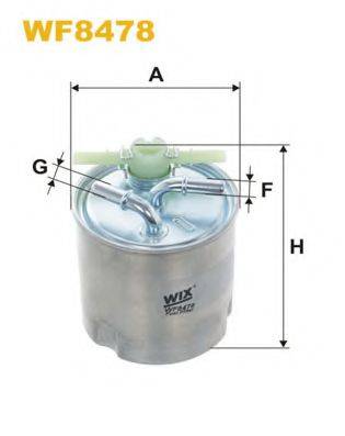 WIX FILTERS WF8478 Паливний фільтр