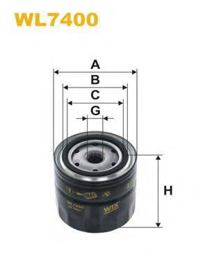 WIX FILTERS WL7400 Масляний фільтр