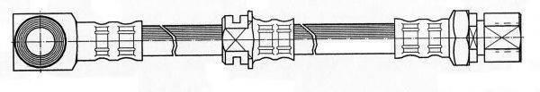 CEF 510736 Гальмівний шланг