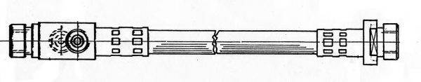 CEF 510830 Гальмівний шланг