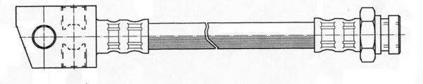 CEF 510949 Гальмівний шланг