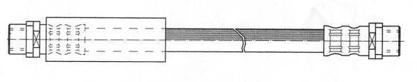 CEF 511181 Гальмівний шланг