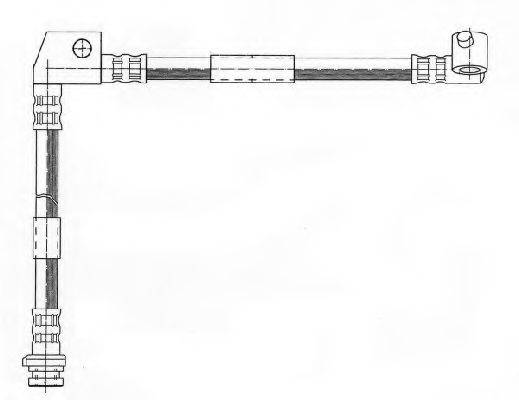 CEF 511365 Гальмівний шланг