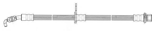 CEF 511439 Гальмівний шланг