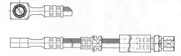 CEF 511563 Гальмівний шланг