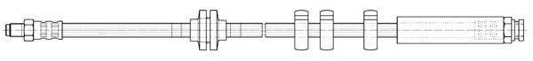 CEF 511663 Гальмівний шланг