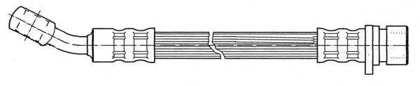 CEF 511752 Гальмівний шланг