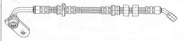 CEF 512029 Гальмівний шланг