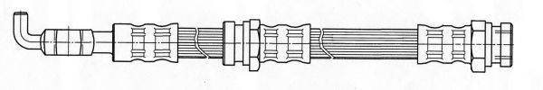 CEF 512037 Гальмівний шланг