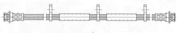 CEF 512048 Гальмівний шланг