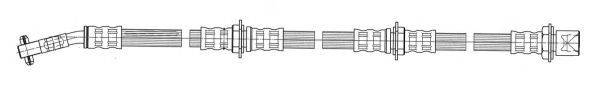 CEF 512066 Гальмівний шланг