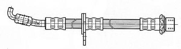 CEF 512223 Гальмівний шланг