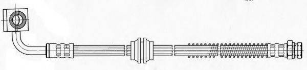 CEF 512265 Гальмівний шланг