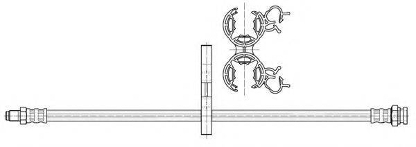 CEF 512353 Гальмівний шланг