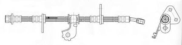 CEF 512463 Гальмівний шланг