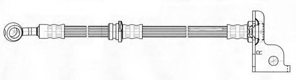 CEF 512496 Гальмівний шланг