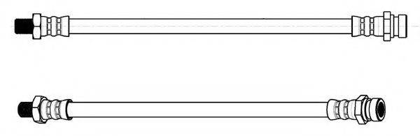 CEF 512956 Гальмівний шланг