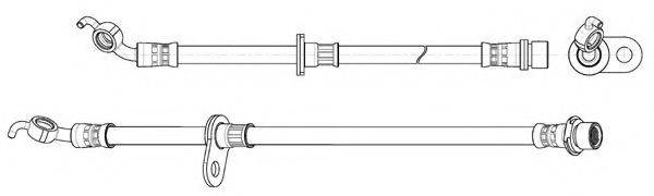 CEF 514564 Гальмівний шланг