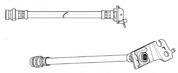 CEF 514627 Гальмівний шланг