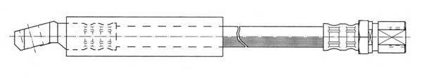 CEF 516841 Гальмівний шланг