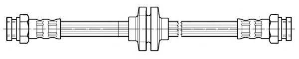 CEF 516990 Гальмівний шланг