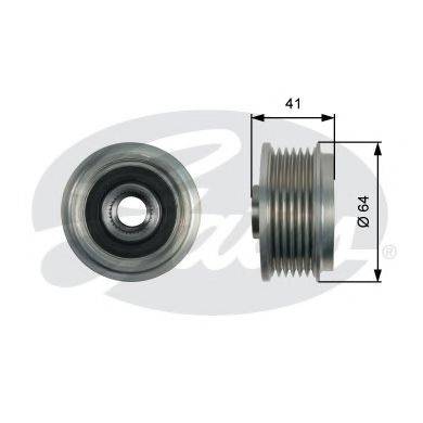 GATES OAP7161 Механізм вільного ходу генератора