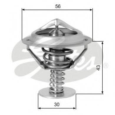 GATES TH05377G1 Термостат, охолоджуюча рідина