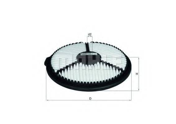 KNECHT LX842 Повітряний фільтр