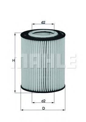 KNECHT OX433D Масляний фільтр