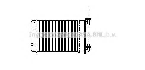 PRASCO BW6022 Теплообмінник, опалення салону