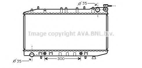 PRASCO DN2203 Радіатор, охолодження двигуна