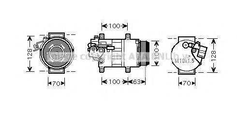 PRASCO MSK404 Компресор, кондиціонер