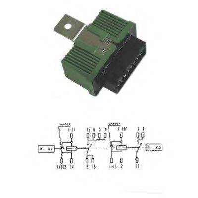 HOFFER 7240130 Реле, паливний насос