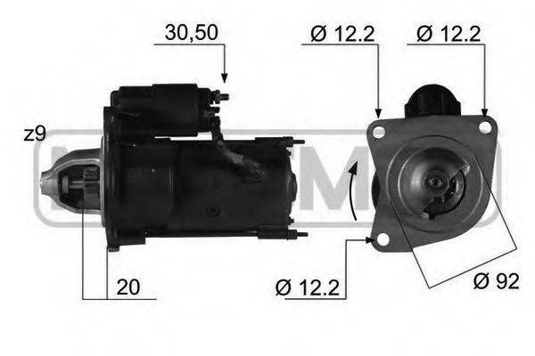 MESSMER 220362 Стартер