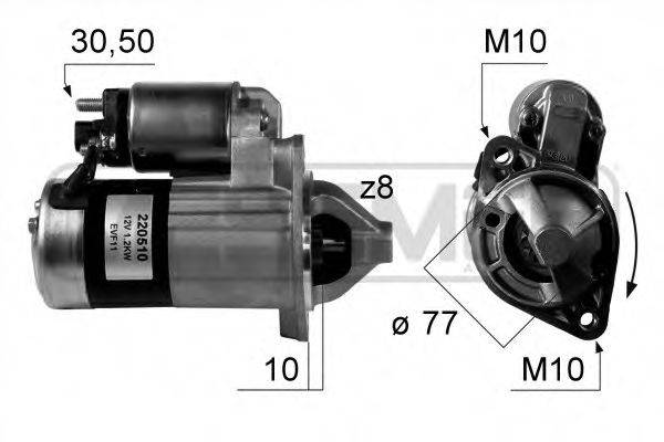 MESSMER 220510 Стартер