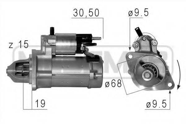 MESSMER 220649 Стартер