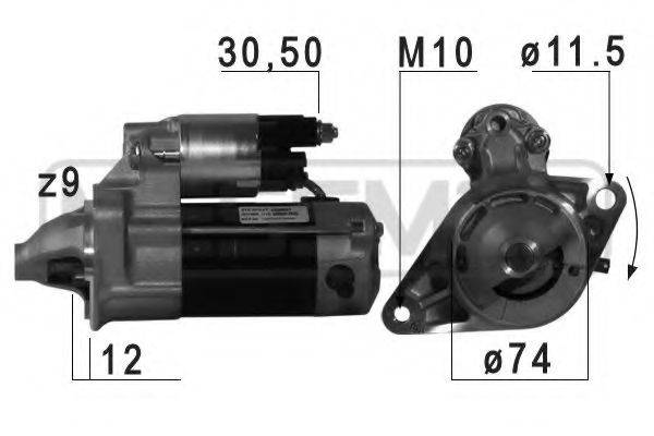 MESSMER 220759 Стартер