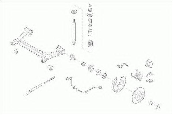 LEMFORDER VWPOLORL004 Рульове управління; Підвіска колеса