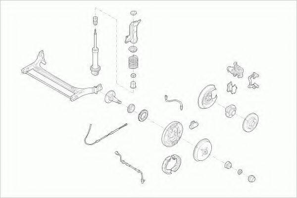 LEMFORDER AUDI80RL003 Рульове управління; Підвіска колеса