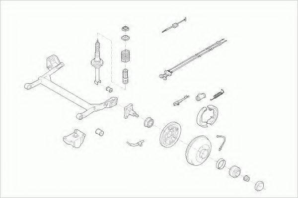 LEMFORDER FORDFIESTRL002 Рульове управління; Підвіска колеса