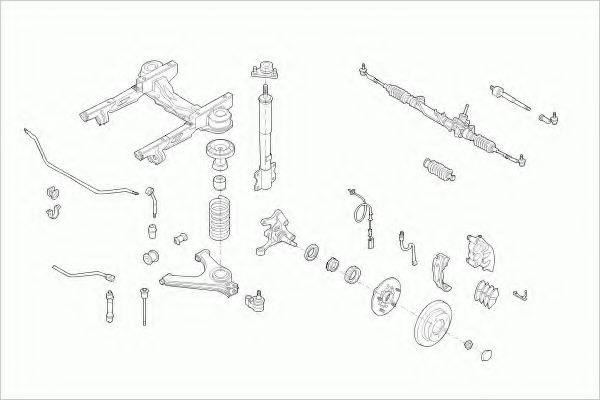 LEMFORDER FORDTRANSFL006 Рульове управління; Підвіска колеса