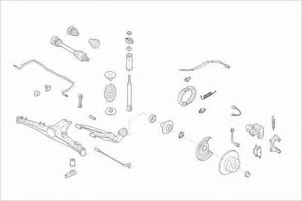 LEMFORDER BMW3COMRL002 Рульове управління; Підвіска колеса