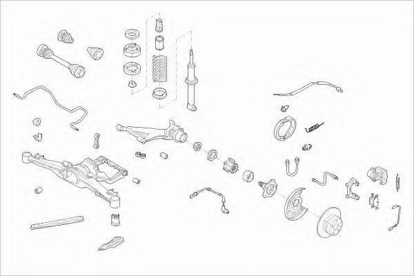 LEMFORDER BMW5RL005 Рульове управління; Підвіска колеса